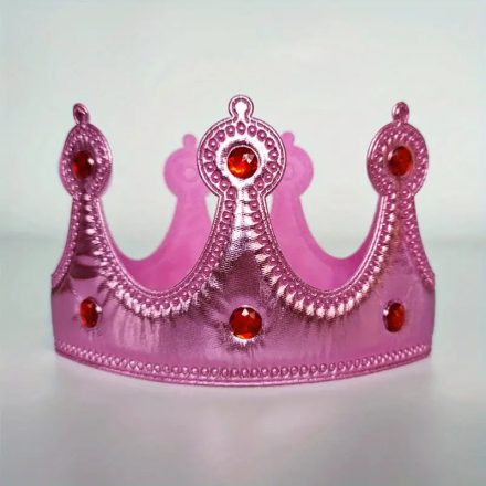 Rózsaszín korona, jelmezkiegészítő - ÚJ