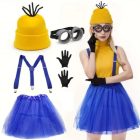 5 db-os szett (nagylány vagy női méret), jelmezkiegészítő, jelmez szett - Minyonok - ÚJ