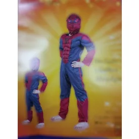   5-6 évesre izmosított Pókember jelmez maszkkal - Spiderman - ÚJ
