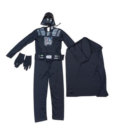 9-10 évesre Darth Vader jelmez álarccal (maszkkal) - Star Wars - ÚJ