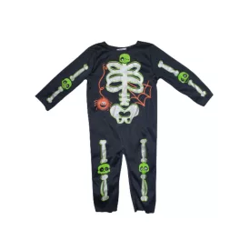   Kb 2 évesre fekete csontvázas jelmezruha - Tesco - Halloween
