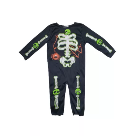 Kb 2 évesre fekete csontvázas jelmezruha - Tesco - Halloween