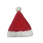 56-58 cm-es fejre piros szőrmés vastag Mikulás sapka - ÚJ 