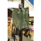 Nagy méretű csontváz lepelben, dekoráció - Halloween - ÚJ