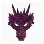 Lila sárkány maszk, álarc - ÚJ