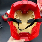 Felnyitható, világító, hangot adó maszk, álarc - Vasember, Ironman - ÚJ