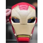 Felnyitható, világító, hangot adó maszk, álarc - Vasember, Ironman - ÚJ