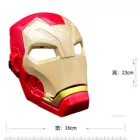 Felnyitható, világító, hangot adó maszk, álarc - Vasember, Ironman - ÚJ