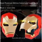 Felnyitható, világító, hangot adó maszk, álarc - Vasember, Ironman - ÚJ