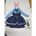 4-6 évesre Zootopia nyuszi, nyúl jelmez - Zootropolis - ÚJ