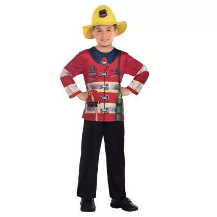 Tűzoltó Rescue Ranger jelmez 6-8 év - ÚJ
