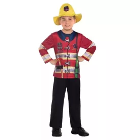 Tűzoltó Rescue Ranger jelmez 8-10 év - ÚJ