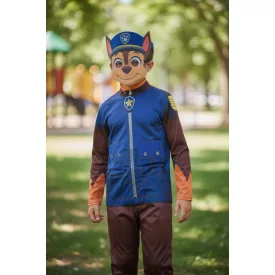   Chase jelmez kb 7-9 évesre (L) - Paw Patrol - Mancs őrjárat - ÚJ
