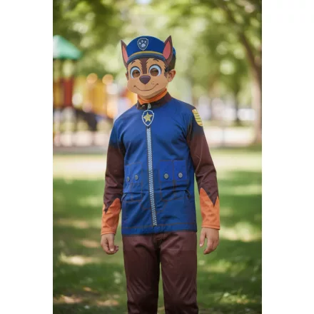 Chase jelmez kb 7-9 évesre (L) - Paw Patrol - Mancs őrjárat - ÚJ