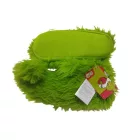 38-39-as szőrmés zöld Grincs cipő, papucs - The Grinch - ÚJ