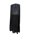 125 cm hosszú fekete palást, köpeny, lepel - Halloween - ÚJ
