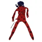 5-6 évesre katica jelmezruha szett parókával - Miraculous - Csodálatos katicabogár - ÚJ