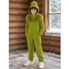 122-128-as zöld szőrmés háziruha - Grincs - The Grinch - H&M