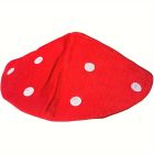 Plüss gomba kalap, jelmezkalap, jelmezsapka, jelmezkiegészítő - ÚJ