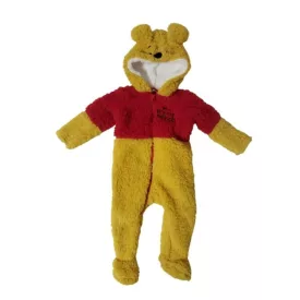   3-6 hónaposra (62-68-as méretű) szőrmés Micimackó jelmez, háziruha, levegőztető overall - Disney - ÚJ