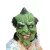 Zöld rémisztő gumi maszk, álarc - Halloween - ÚJ
