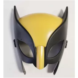   Fekete Wolverine, Logan műanyag álarc, maszk - Marvel - ÚJ