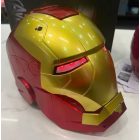 Felnyitható, világító, beszélő maszk, álarc, arany - Vasember, Ironman - ÚJ