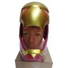 Felnyitható, világító, beszélő maszk, álarc, arany - Vasember, Ironman - ÚJ