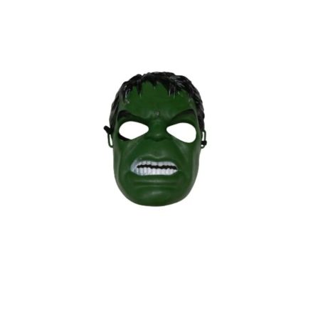 Zöld műanyag világítós maszk, álarc - Hulk - ÚJ