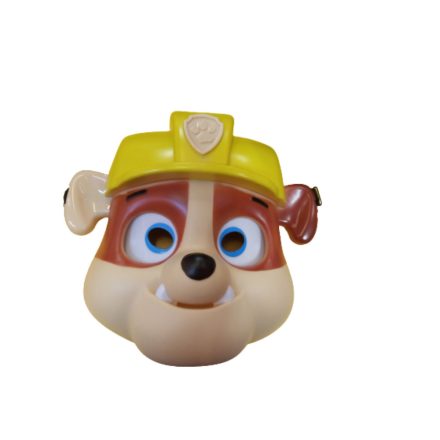 Rubble világító álarc, maszk - Mancs Őrjárat - Paw Patrol - ÚJ