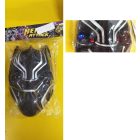 Ledes, világítós fekete álarc - Black Panther - Fekete Párduc - Marvel - ÚJ