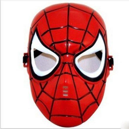 Műanyag Pókember, Spiderman maszk, álarc - ÚJ