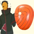 Piros maszk, álarc - Naruto - ÚJ