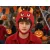 5-6 évesre piros ördög fejdísz, maszk, jelmezsapka - Halloween - Tesco