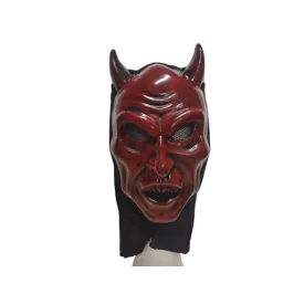 Bordó ördög, rém álarc, maszk - Halloween - ÚJ