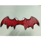 Piros denevérszárny, ördög szárny, jelmezkiegészítő, 85x30 cm - Halloween - ÚJ