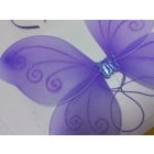 Lila pillangó, lepke szett, 3 részes jelmezkiegészítő - ÚJ