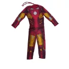122-128-as piros vasember jelmez - Iron Man - ÚJ
