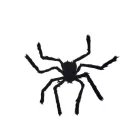 Szőrmés pók, kb 50 cm - Halloween dekoráció - ÚJ