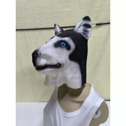 Huskie kutya gumi álarc, maszk - ÚJ