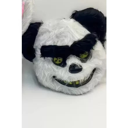 Véres medve, vérmedve szőrmés rém álarc, maszk, panda - Halloween - ÚJ