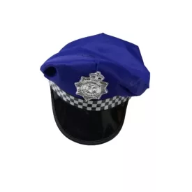 Felnőtt kék rendőrsapka - ÚJ