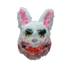 Vérnyúl, világítós szőrmés nyúl álarc, maszk - Halloween - ÚJ