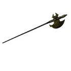 Óarany műanyag bárrd, jelmezkiegészítő, 125 cm - Halloween - ÚJ