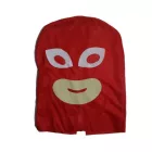 7-8 évesre piros jelmez, bagoly (L) - Pizsihősök - PJ Masks - ÚJ