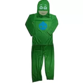   7-8 évesre zöld jelmez, Gekkó (L) - Pizsihősök - PJ Masks - ÚJ