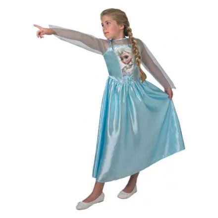 9-10 évesre csillámos jelmezruha - Frozen - Jégvarázs - Rubies - ÚJ