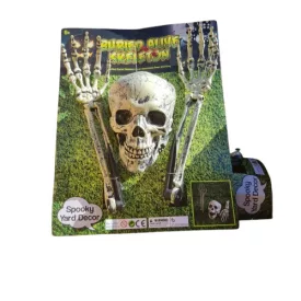   Leszúrható csontváz darabok, parti kellék, dekoráció (műanyag) - Halloween - ÚJ