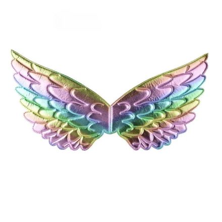 Pasztell szivárványszínű unikornis szárny, jelmezkiegészítő - ÚJ