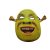 Filc nagyméretű Shrek álarc, maszk - ÚJ